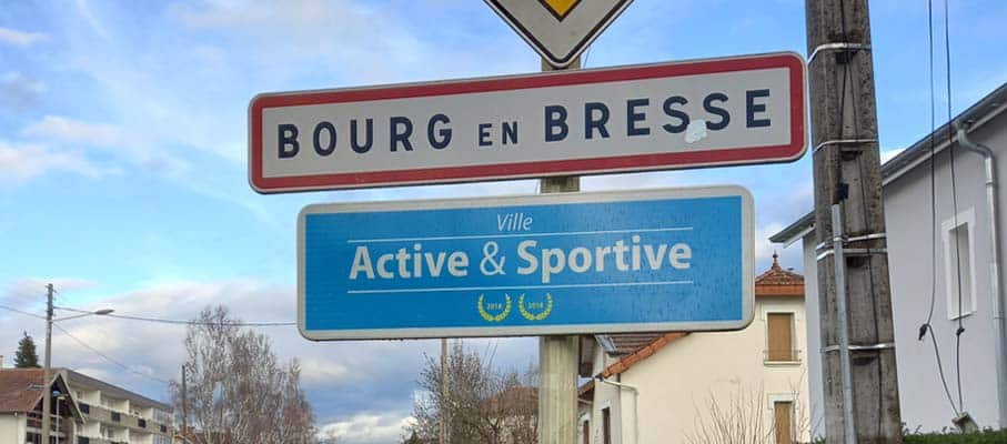 Panneaux ville Bourg-en-Bresse